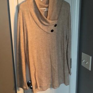 NWOT cream light sweater